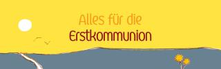 Banner Alles für die Erstkommunion