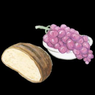 Brot und Traube