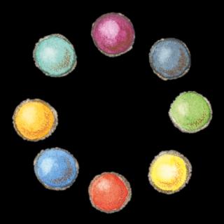 bunte Kugeln