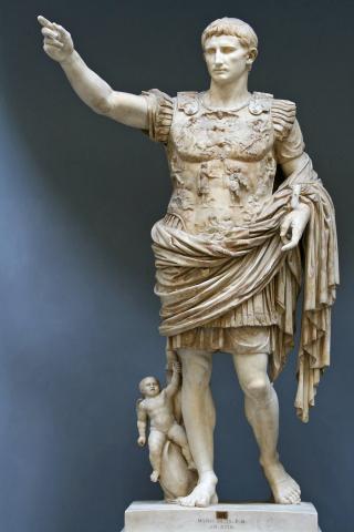 B19_Statue-Augustus_Vatican Museums, gemeinfrei