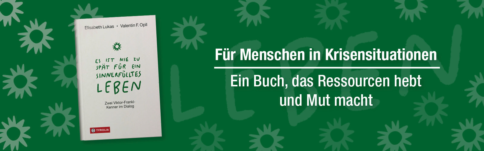 Banner Bild Es ist nie zu spät ...