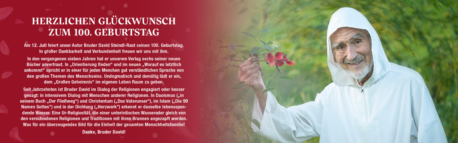 Banner Bild 100. Geburtstag